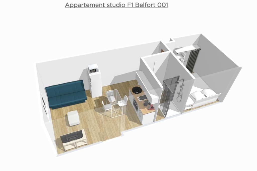 Appartements Cosy Belfort Eksteriør bilde